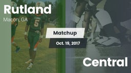 Matchup: Rutland  vs. Central  2017