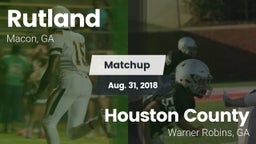 Matchup: Rutland  vs. Houston County  2018