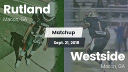 Matchup: Rutland  vs. Westside  2018