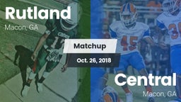 Matchup: Rutland  vs. Central  2018