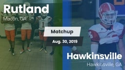 Matchup: Rutland  vs. Hawkinsville  2019