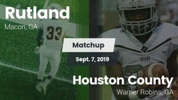 Matchup: Rutland  vs. Houston County  2019
