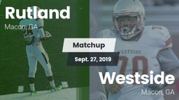 Matchup: Rutland  vs. Westside  2019