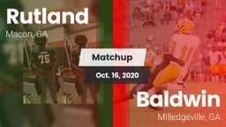 Matchup: Rutland  vs. Baldwin  2020