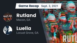 Recap: Rutland  vs. Luella  2021