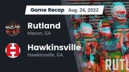 Recap: Rutland  vs. Hawkinsville  2022