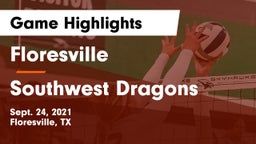 Floresville  vs Southwest Dragons Game Highlights - Sept. 24, 2021