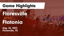 Floresville  vs Flatonia Game Highlights - Aug. 26, 2022