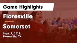 Floresville  vs Somerset  Game Highlights - Sept. 9, 2022