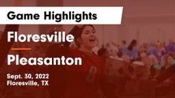 Floresville  vs Pleasanton  Game Highlights - Sept. 30, 2022