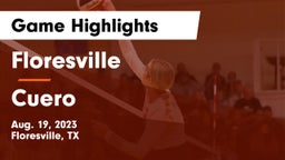 Floresville  vs Cuero  Game Highlights - Aug. 19, 2023