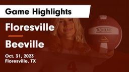 Floresville  vs Beeville Game Highlights - Oct. 31, 2023