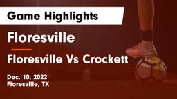 Floresville  vs Floresville Vs Crockett Game Highlights - Dec. 10, 2022