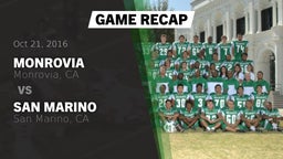 Recap: Monrovia  vs. San Marino  2016