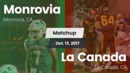 Matchup: Monrovia  vs. La Canada  2017