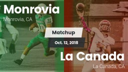Matchup: Monrovia  vs. La Canada  2018