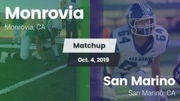 Matchup: Monrovia  vs. San Marino  2019
