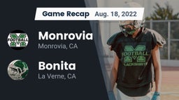 Recap: Monrovia  vs. Bonita  2022