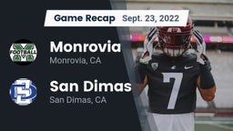 Recap: Monrovia  vs. San Dimas  2022