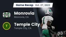 Recap: Monrovia  vs. Temple City  2022