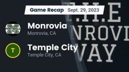 Recap: Monrovia  vs. Temple City  2023