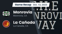 Recap: Monrovia  vs. La Cañada  2023