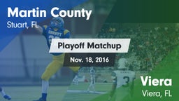 Matchup: Martin County High vs. Viera  2016