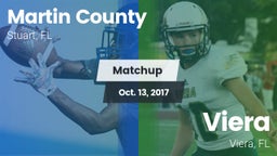 Matchup: Martin County High vs. Viera  2017