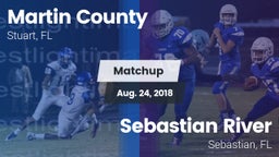 Matchup: Martin County High vs. Sebastian River  2018