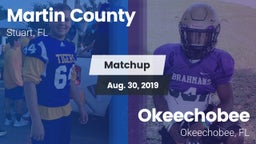 Matchup: Martin County High vs. Okeechobee  2019