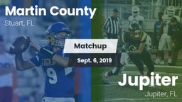 Matchup: Martin County High vs. Jupiter  2019