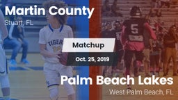 Matchup: Martin County High vs. Palm Beach Lakes  2019