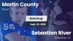 Matchup: Martin County High vs. Sebastian River  2020