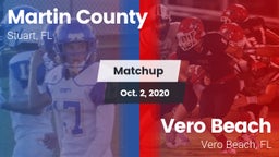 Matchup: Martin County High vs. Vero Beach  2020
