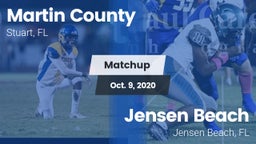 Matchup: Martin County High vs. Jensen Beach  2020