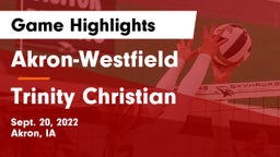 Akron-Westfield  vs Trinity Christian  Game Highlights - Sept. 20, 2022