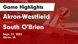 Akron-Westfield  vs South O'Brien  Game Highlights - Sept. 21, 2023