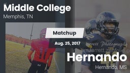 Matchup: Middle College High  vs. Hernando  2017