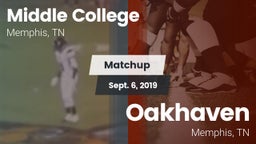 Matchup: Middle College High  vs. Oakhaven  2019