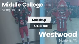 Matchup: Middle College High  vs. Westwood  2019