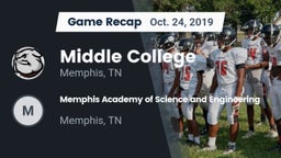 Recap: Middle College  vs. Memphis Academy of Science and Engineering  2019