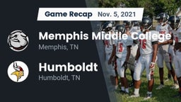 Recap: Memphis Middle College  vs. Humboldt  2021