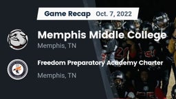 Recap: Memphis Middle College  vs. Freedom Preparatory Academy Charter  2022