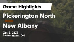 Pickerington North  vs New Albany  Game Highlights - Oct. 3, 2023