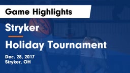 Stryker  vs Holiday Tournament Game Highlights - Dec. 28, 2017