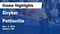 Stryker  vs Pettisville  Game Highlights - Dec. 4, 2018