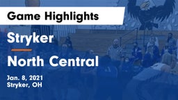 Stryker  vs North Central  Game Highlights - Jan. 8, 2021