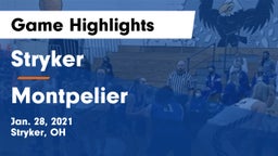Stryker  vs Montpelier  Game Highlights - Jan. 28, 2021