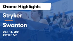 Stryker  vs Swanton  Game Highlights - Dec. 11, 2021