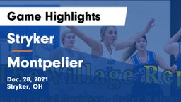 Stryker  vs Montpelier  Game Highlights - Dec. 28, 2021